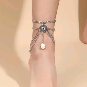 Boho Chain Shell Ankle Bracelet